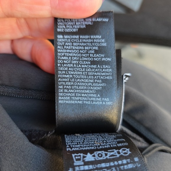 Women's North Face Cropped Windwall Reversible Pullover Black Size XS - Picture 13 of 13